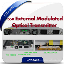 Standard Externally Modulated CATV 1550nm Jdsu Modulator Optical Transmitter